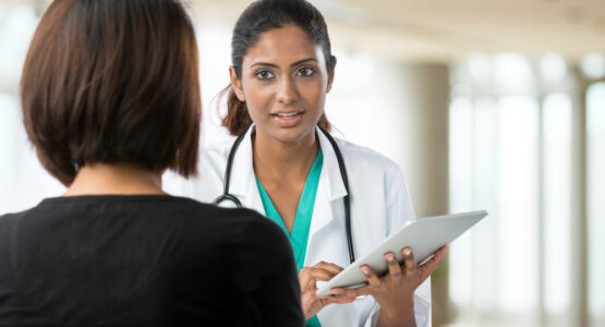 A doctor at an affordable clinic discusses Fabry disease.