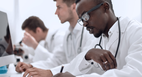 A doctor at a los angeles clinic.
