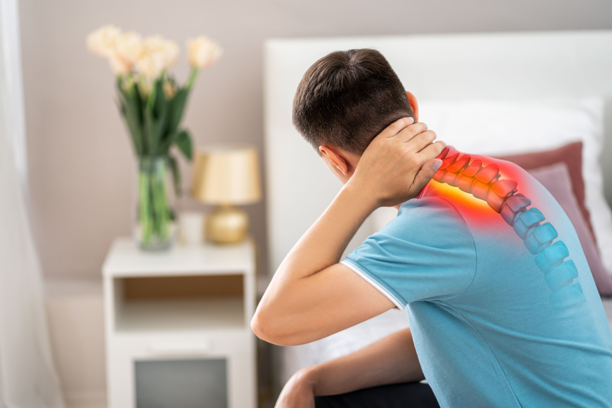 Image of spinal disc pain
