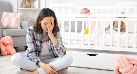 Women experiencing postpartum depression